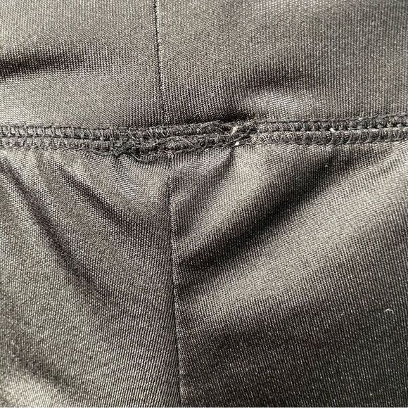 [M] Zara Women’s Black Sheen Faux Leather Leggings / Tights / Everyday - Picture 13 of 16